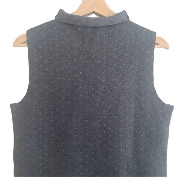 Nanette Lapore Polka-dot Mock Neck Sleeveless Top - Picture 2 of 8